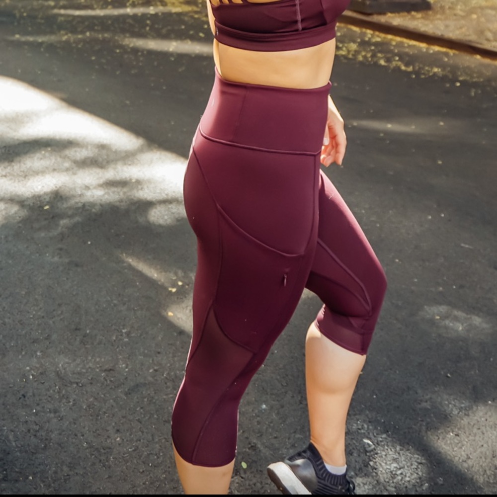 Athleta 'All In' Crop Legging in Auberge